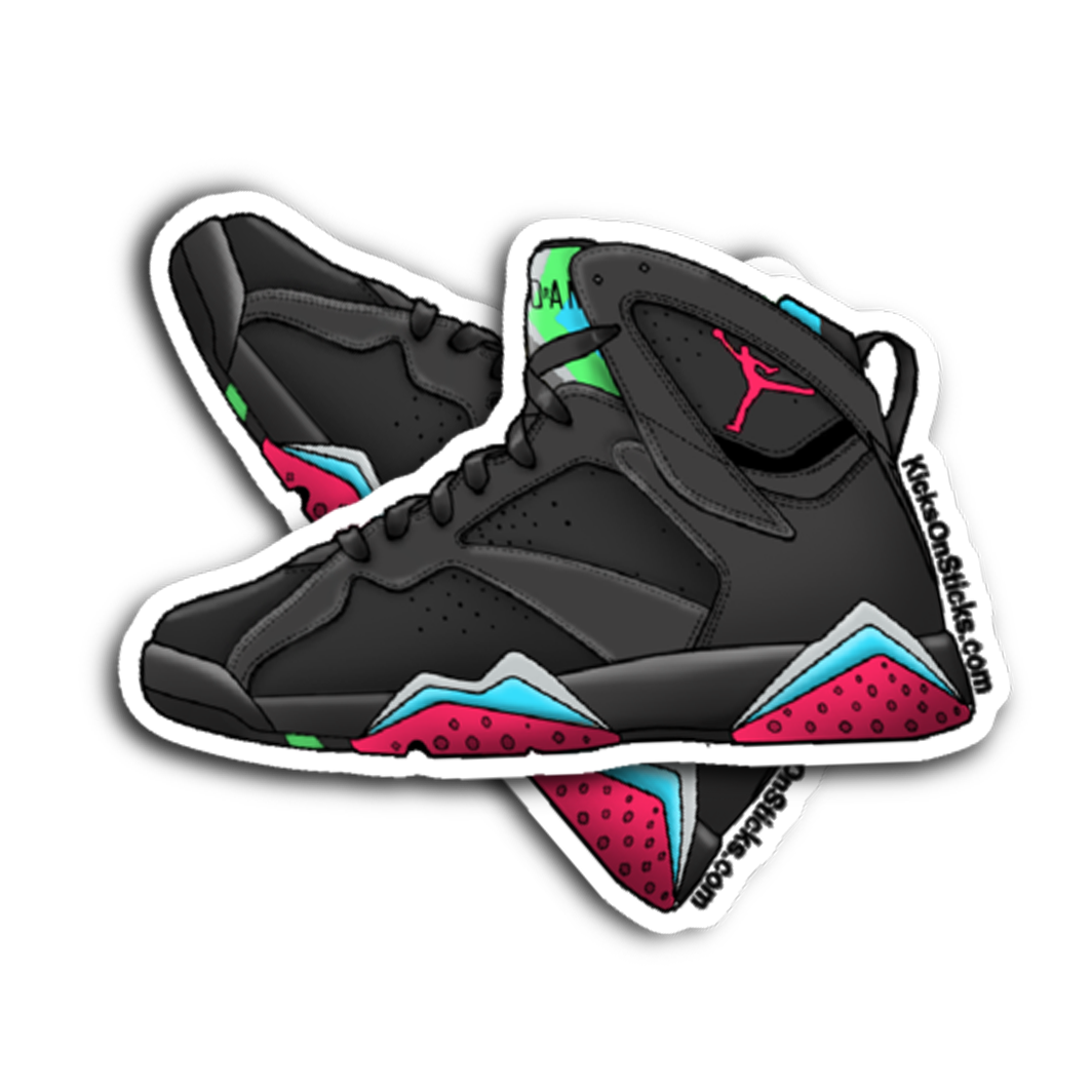 Jordan 7 "Barcelona Nights" Sneaker Sticker
