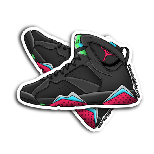 Jordan 7 "Barcelona Nights" Sneaker Sticker