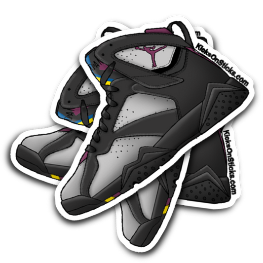 Jordan 7 "Bordeaux" Sneaker Sticker