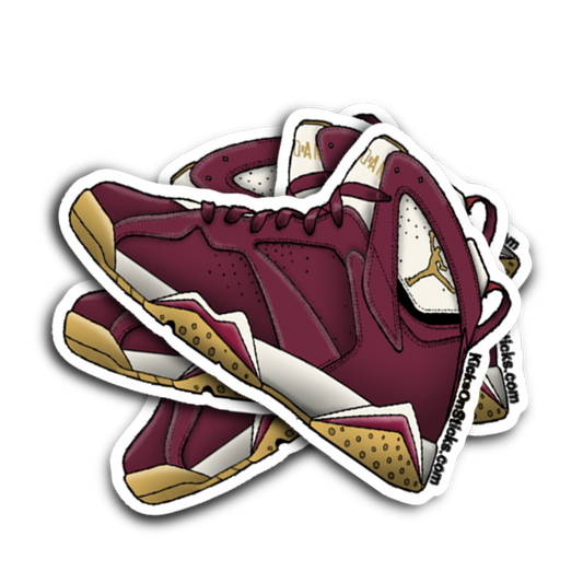 Jordan 7 "Cigar" Sneaker Sticker