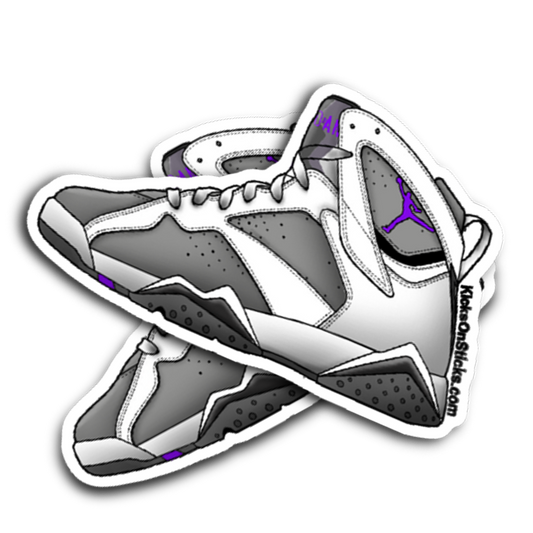 Jordan 7 "Flint" Sneaker Sticker