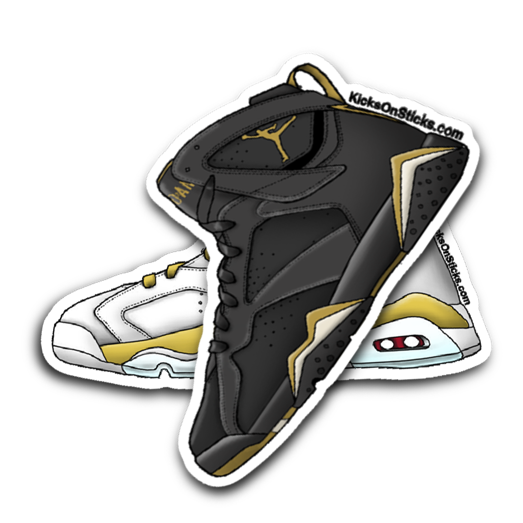 Jordan 7 "GMP" Sneaker Sticker