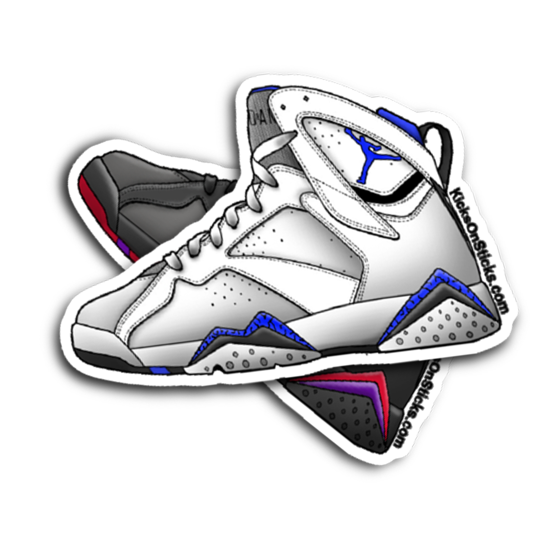 Jordan 7 "Magic" Sneaker Sticker
