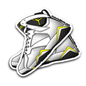 Jordan 7 "Maize" Sneaker Sticker