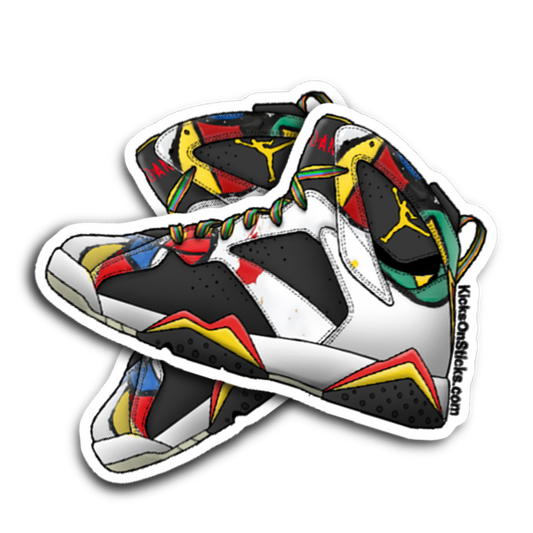 Jordan 7 "Miro" Sneaker Sticker