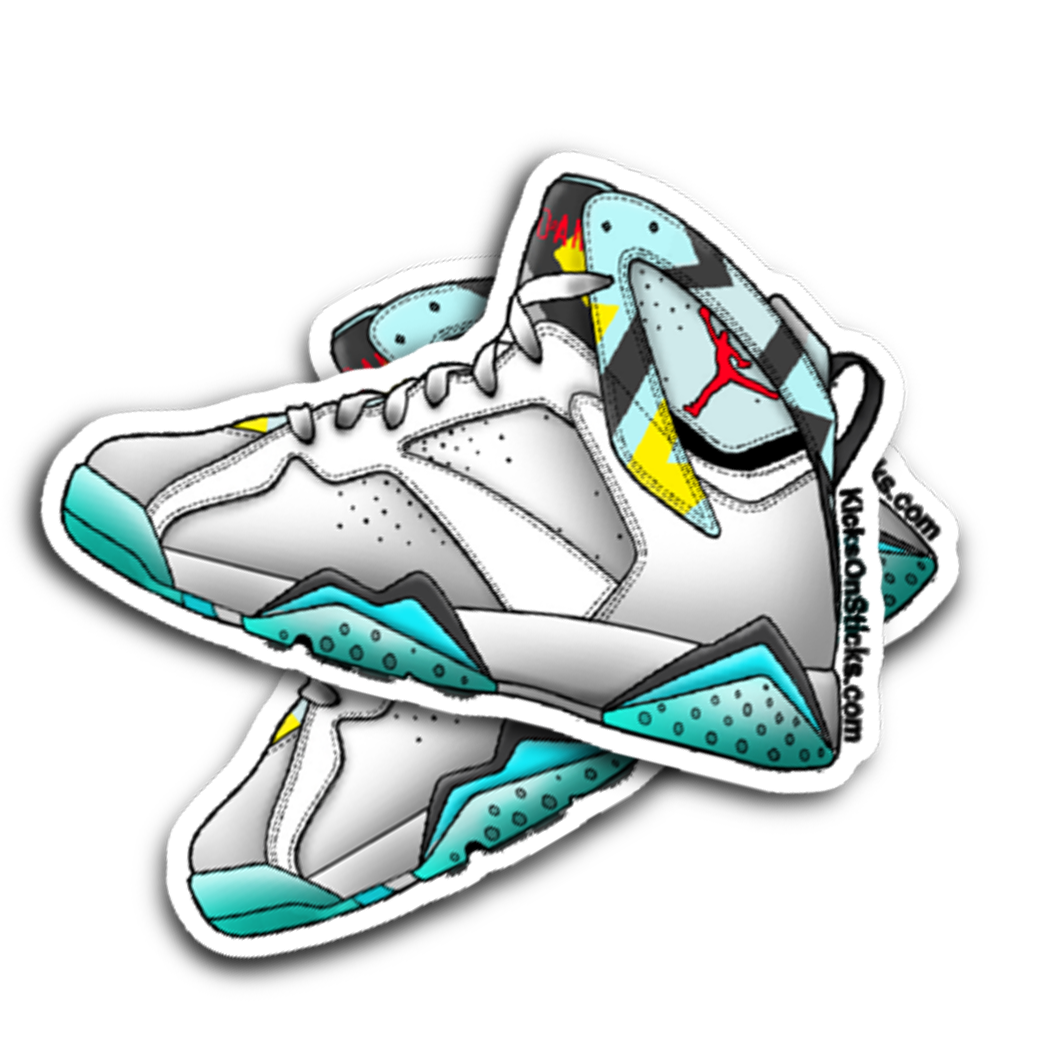 Jordan 7 "N7" Sneaker Sticker