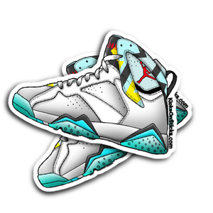 Jordan 7 "N7" Sneaker Sticker