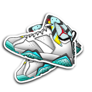 Jordan 7 N7 Sneaker Sticker