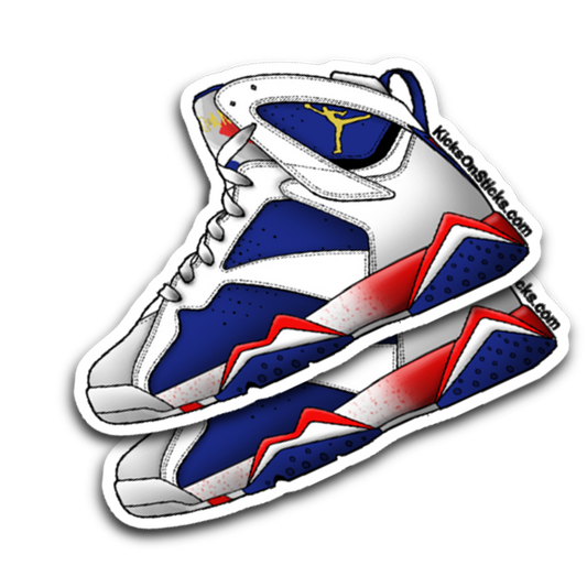 Jordan 7 "Tinker Alternative" Sneaker Sticker