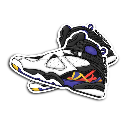 Jordan 8 "3 Peat" Sneaker Sticker