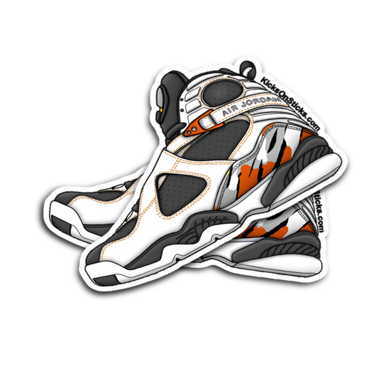 Jordan 8 "Anthracite" Sneaker Sticker
