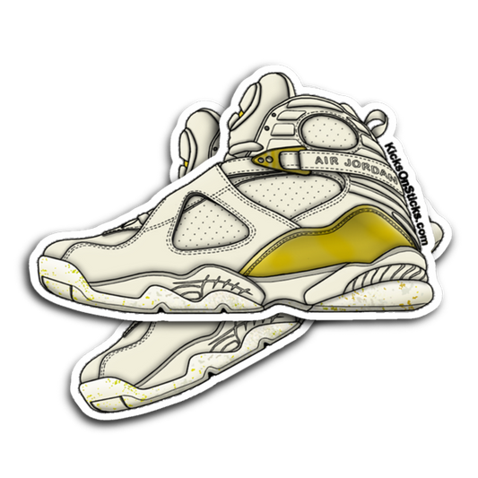 Jordan 8 "Championship" Sneaker Sticker
