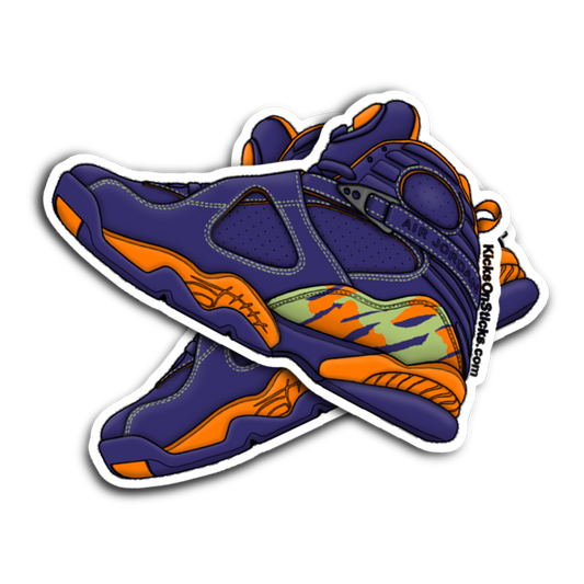 Jordan 8 "Peapod" Sneaker Sticker