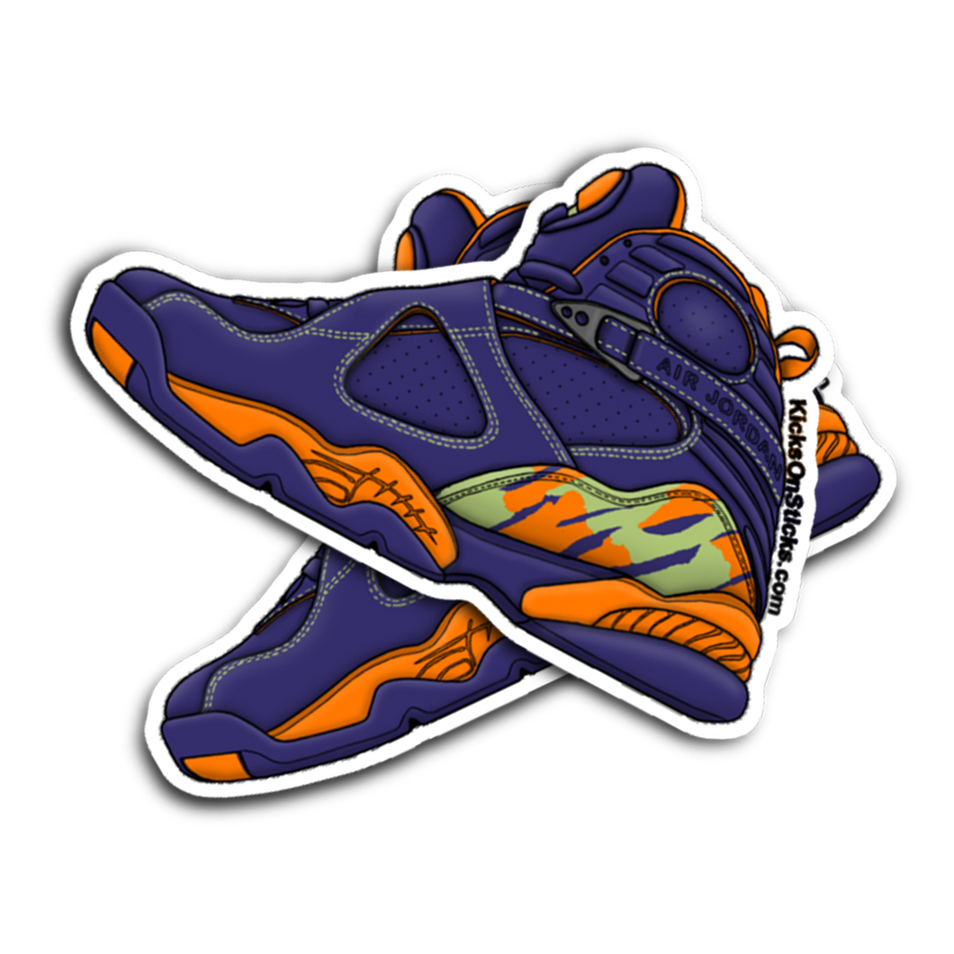 Jordan 8 Peapod Sneaker Sticker