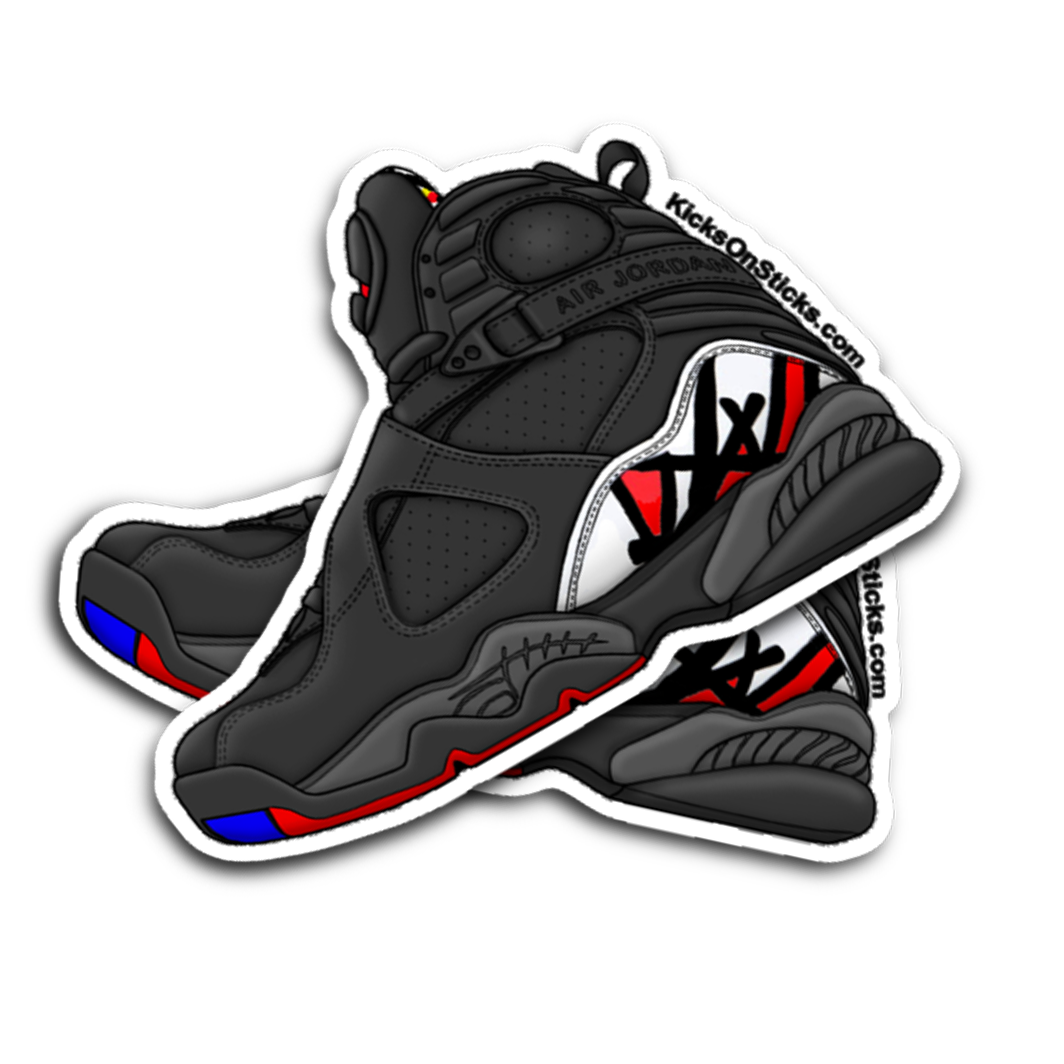 Jordan 8 "Playoff" Sneaker Sticker