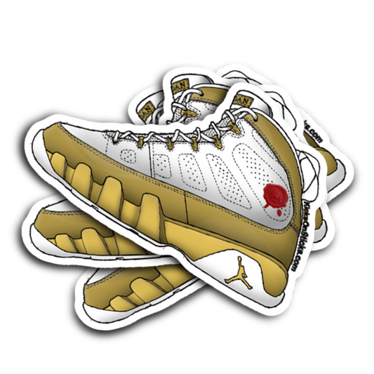 Jordan 9 "Bin23" Sneaker Sticker