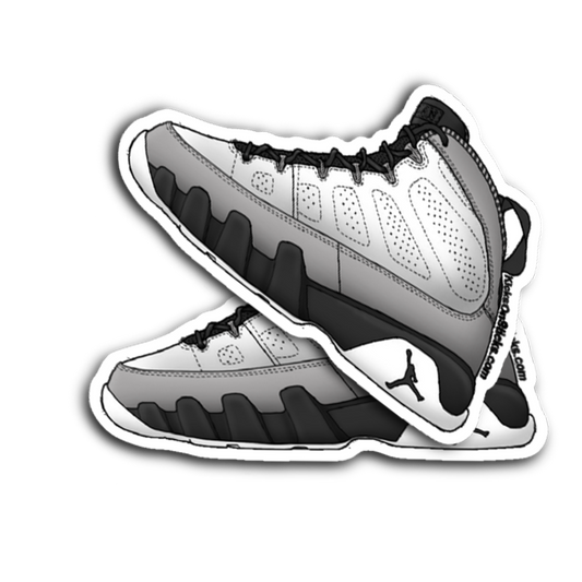Jordan 9 "Baron" Sneaker Sticker