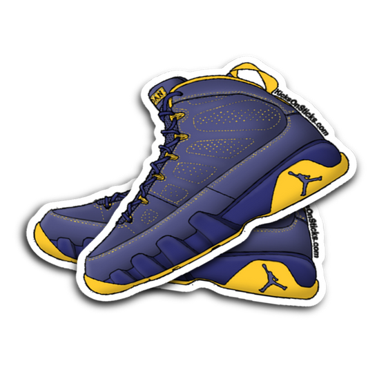 Jordan 9 "Calvin Bailey" Sneaker Sticker
