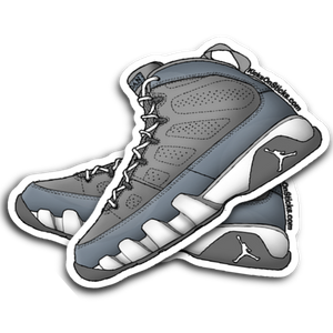 Jordan 9 "Cool Grey" Sneaker Sticker