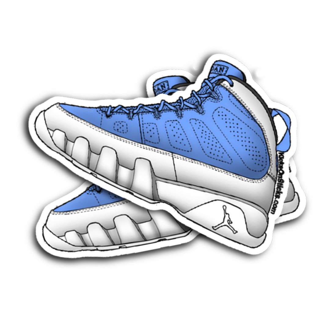 Jordan 9 "FTLOTG" Sneaker Sticker