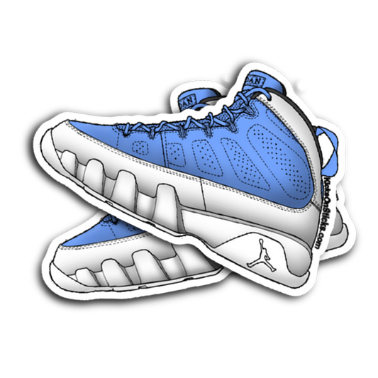 Jordan 9 "FTLOTG" Sneaker Sticker