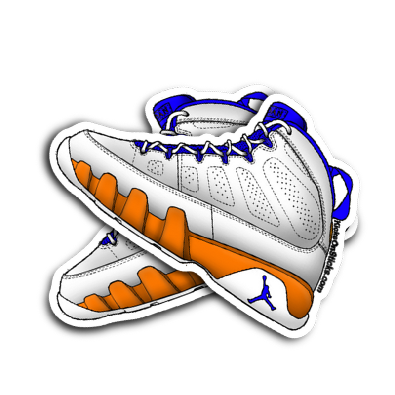 Jordan 9 Fontay Montana Sneaker Sticker