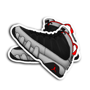 Jordan 9 "Kilroy" Sneaker Sticker