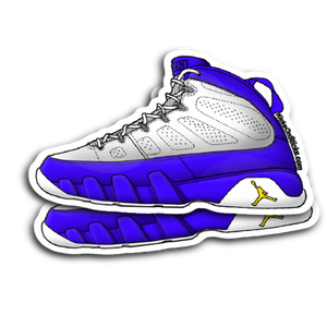 Jordan 9 Kobe Sneaker Sticker