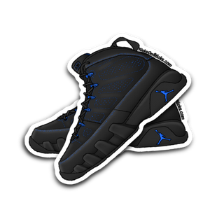 Jordan 9 "Photo Blue Black Bottom" Sneaker Sticker