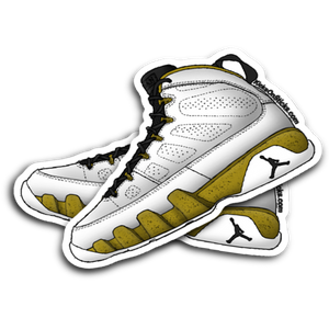 Jordan 9 "Statue" Sneaker Sticker