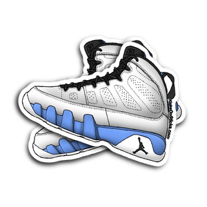 Jordan  9 "Powder Blue" Sneaker Sticker