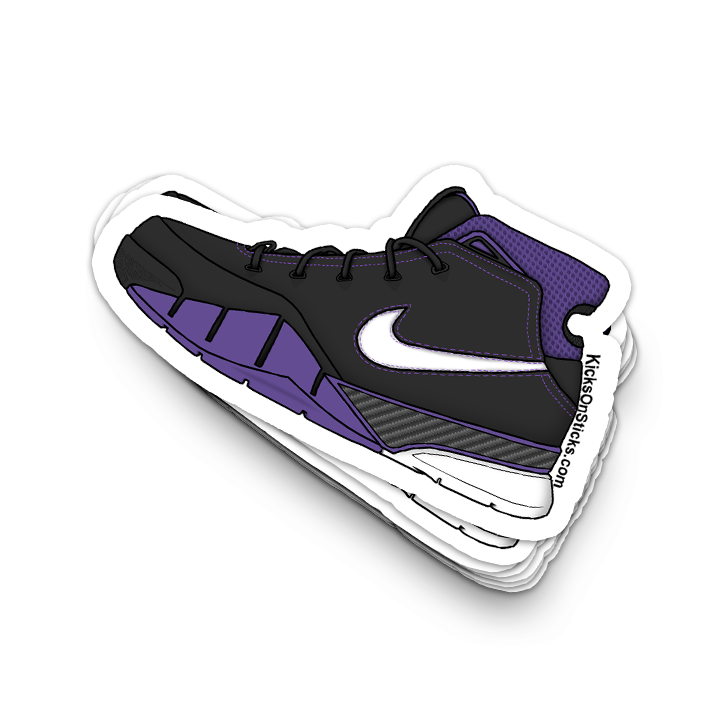 Kobe 1 Blackout Sneaker Sticker