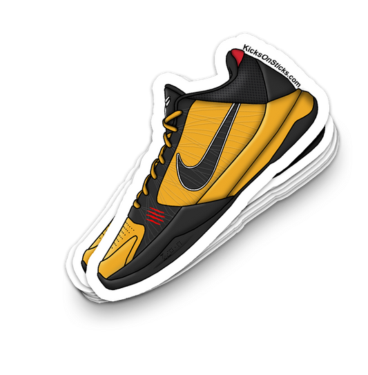 Kobe 5 "Bruce Lee" Sneaker Sticker