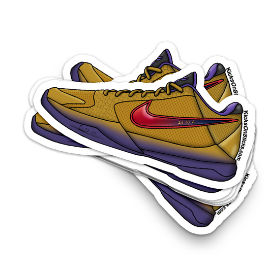 Kobe 5 "UNDFTD Hall of Fame" Sneaker Sticker