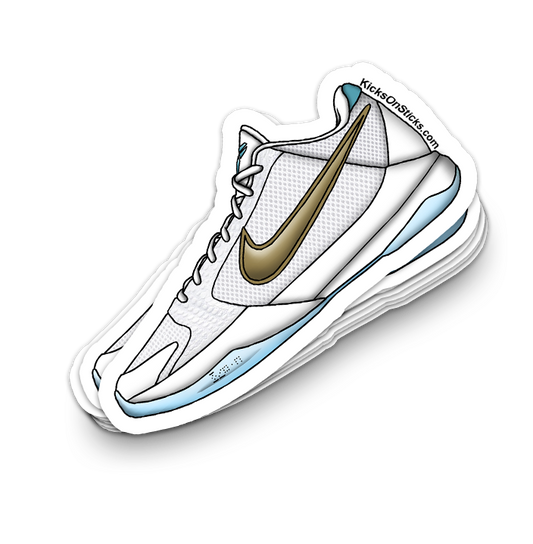 Kobe 5 "UNDFTD What If White" Sneaker Sticker