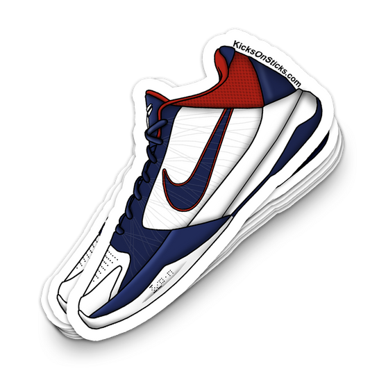 Kobe 5 "USA" Sneaker Sticker