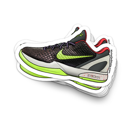 Kobe 6 "Chaos" Sneaker Sticker