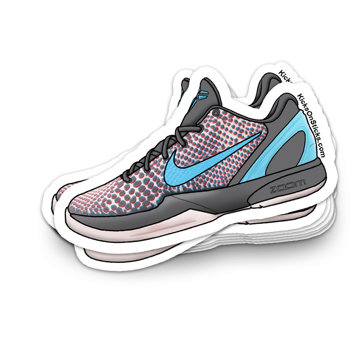 Kobe 6 "Hollywood 3D" Sneaker Sticker