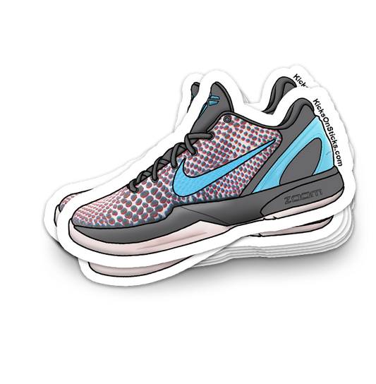 Kobe 6 "Hollywood 3D" Sneaker Sticker