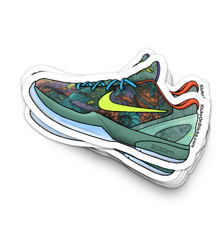 Kobe 6 "Prelude" Sneaker Sticker