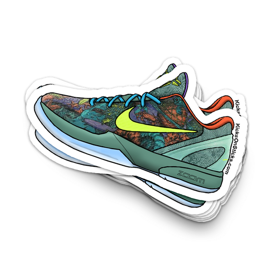 Kobe 6 "Prelude" Sneaker Sticker
