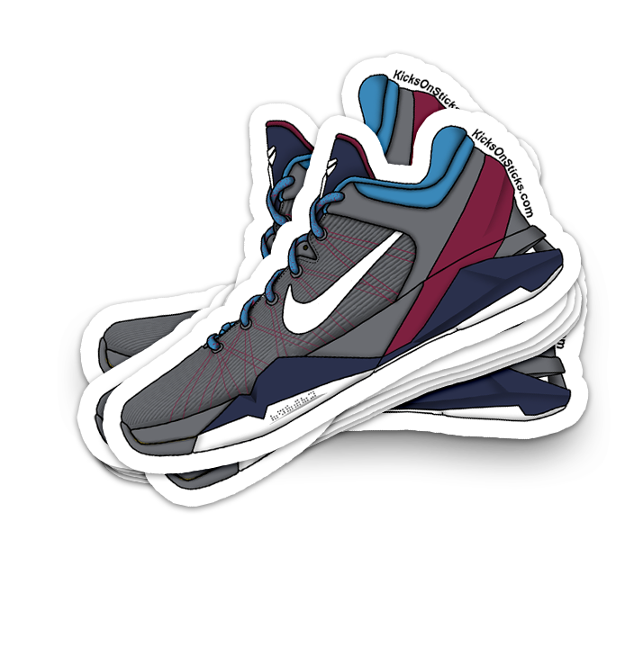 Kobe 7 "Fireberry London" Sneaker Sticker