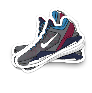 Kobe 7 Fireberry London Sneaker Sticker