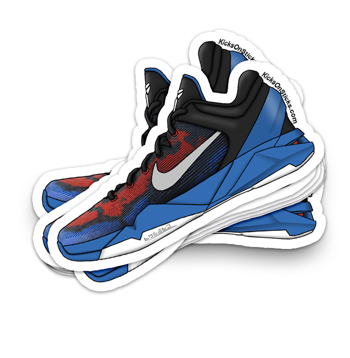 Kobe 7 "Poison Dart Blue" Sneaker Sticker