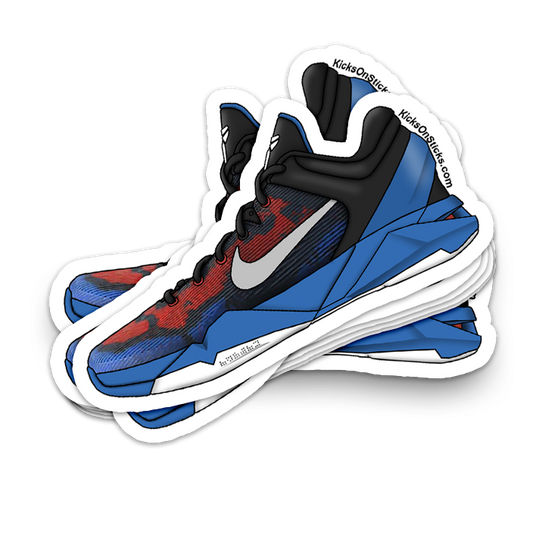 Kobe 7 "Poison Dart Blue" Sneaker Sticker