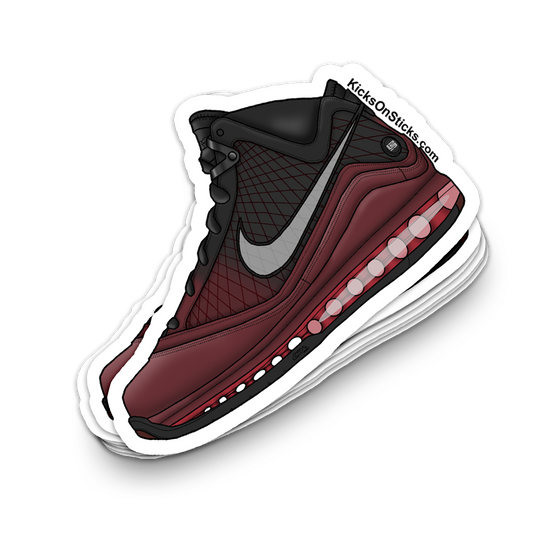 Lebron 7 "Christmas" Sneaker Sticker