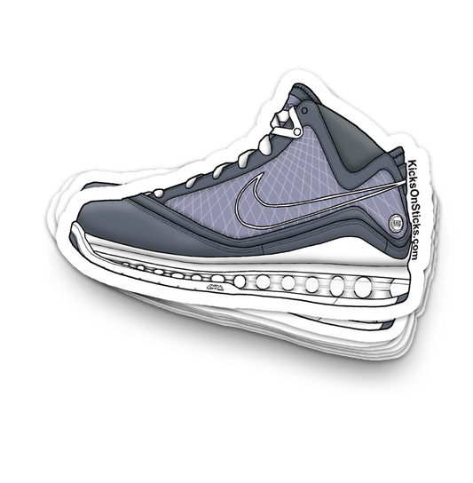 Lebron 7 "Cool Grey" Sneaker Sticker