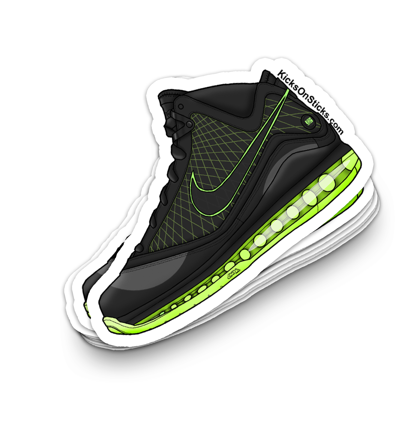 Lebron 7 "Dunkman" Sneaker Sticker