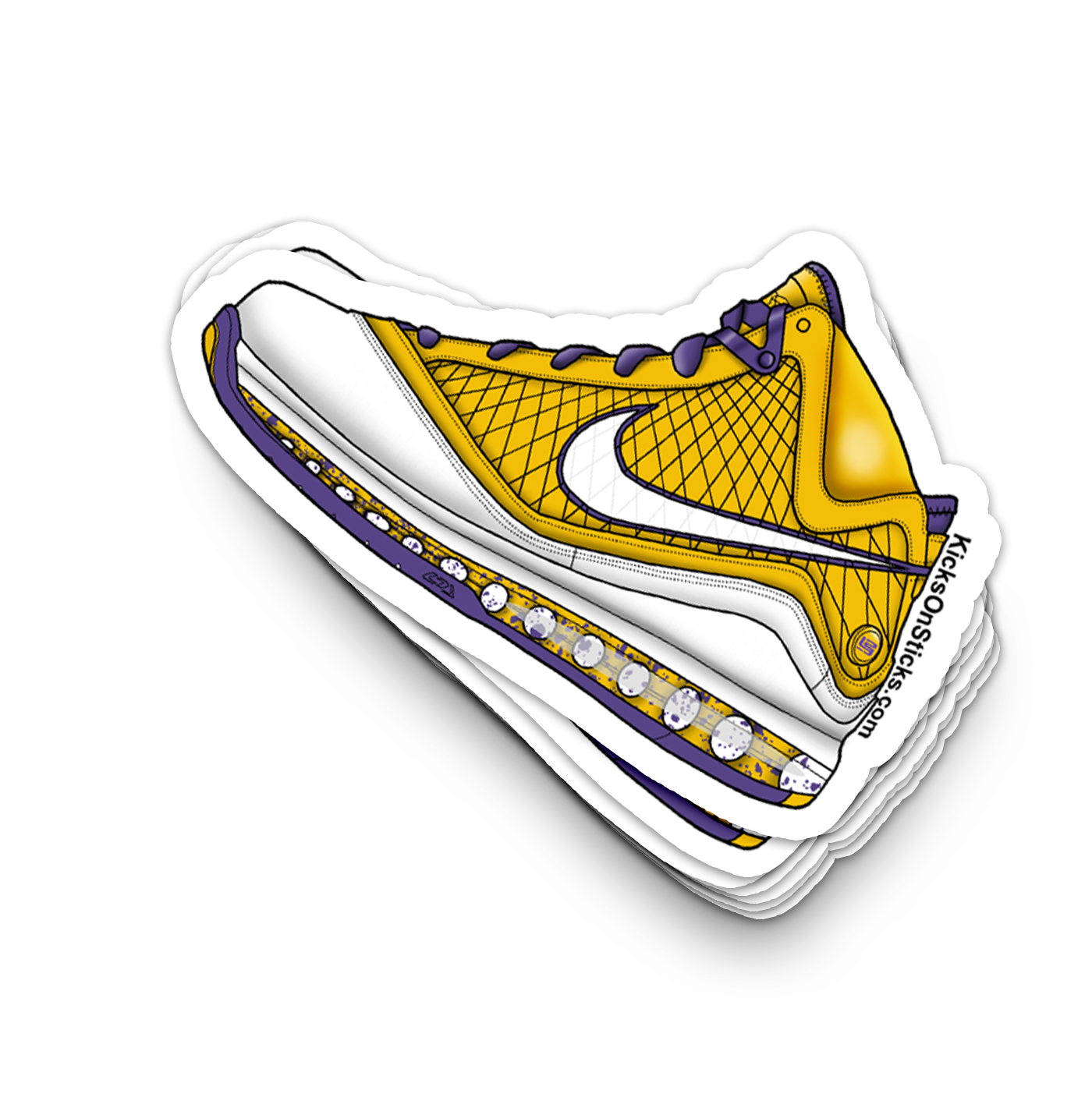 Lebron 7 "Media Day" Sneaker Sticker