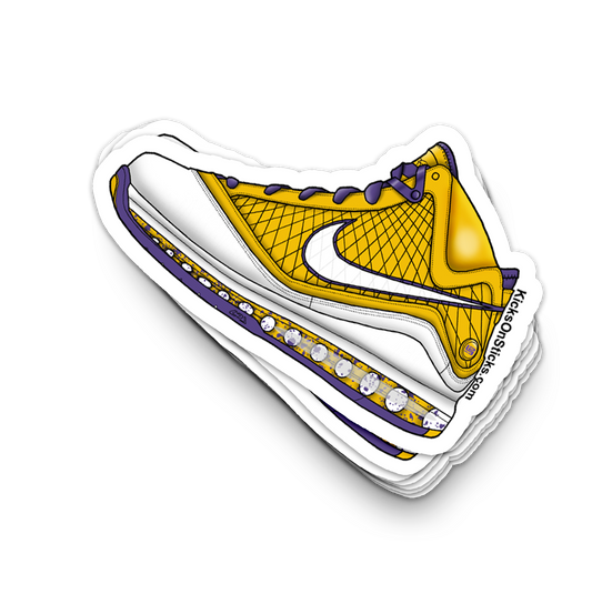 Lebron 7 "Media Day" Sneaker Sticker